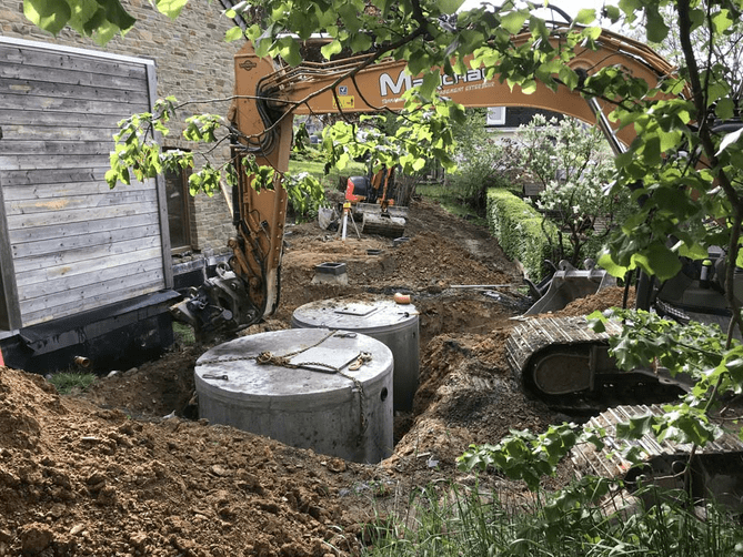 Chantier de terrassement Marichal